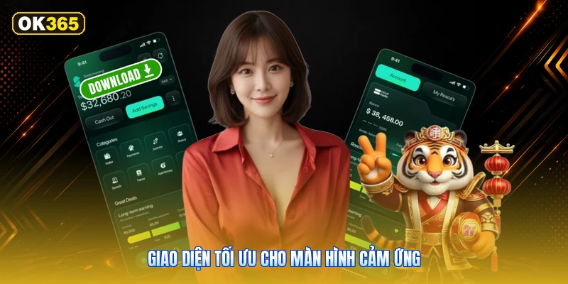 Giao Diện Tối Ưu Cho Màn Hình Cảm Ứng